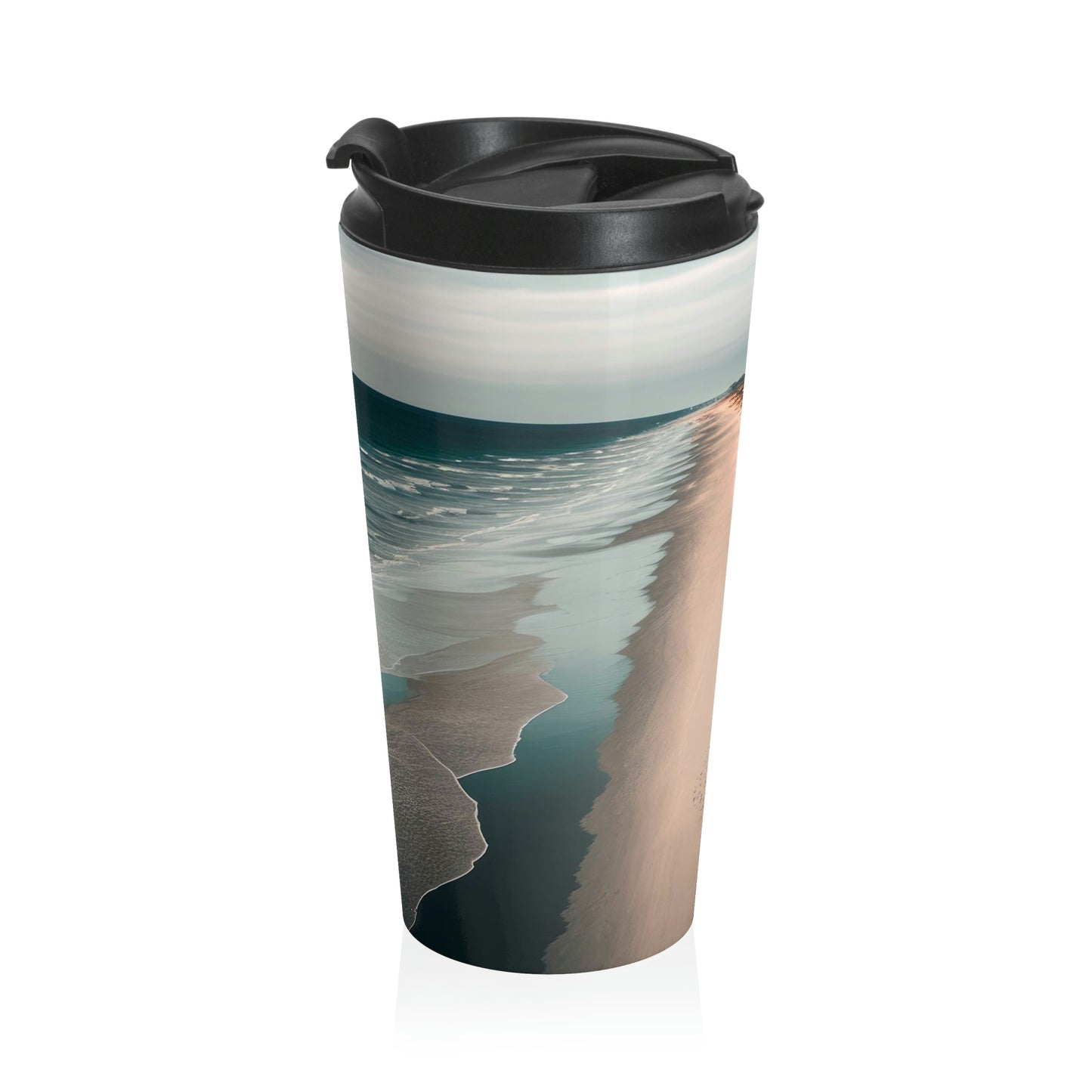 Sand and Surf Beach Bungalow | Stainless Steel Travel Mug