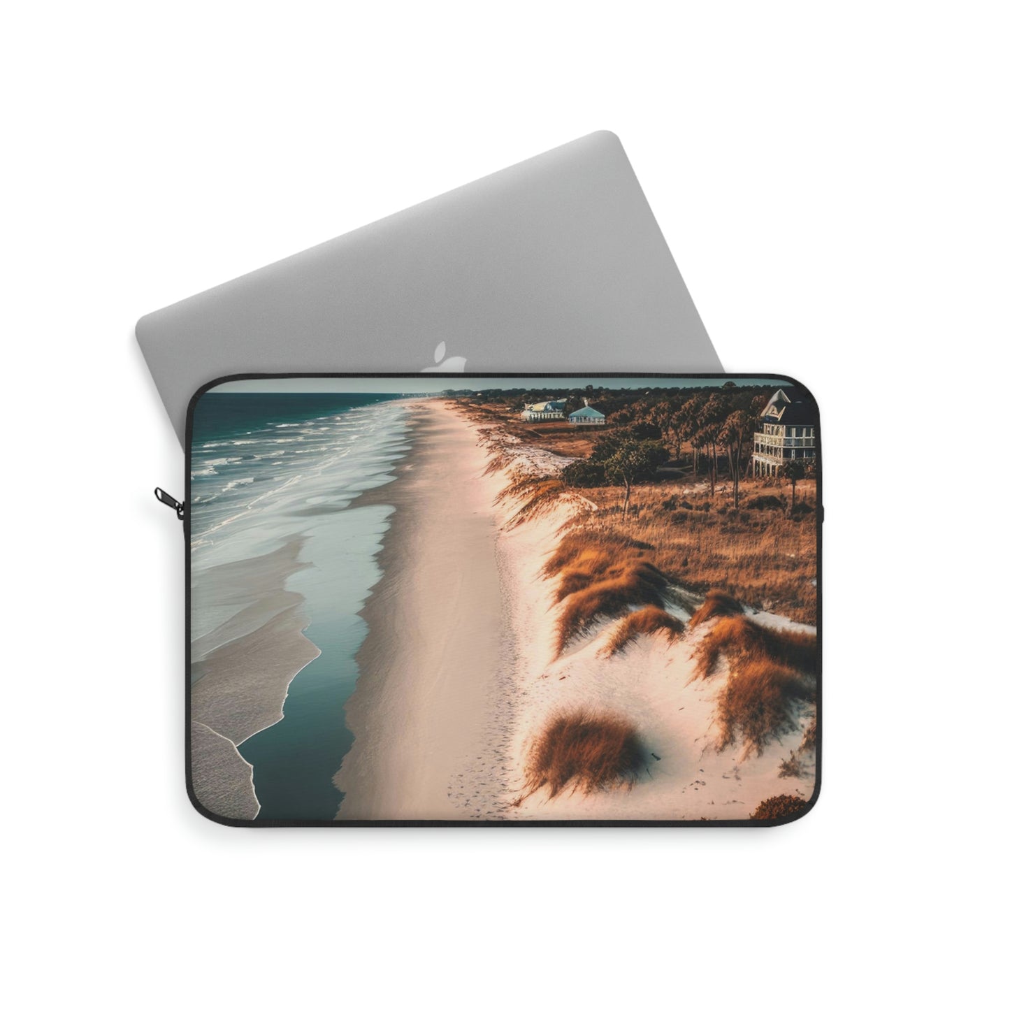 Sand and Surf Beach Bungalow | Laptop Sleeve