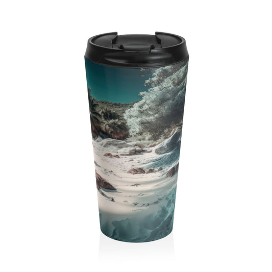 Seaside Hideaway | Stainless Steel Travel Mug