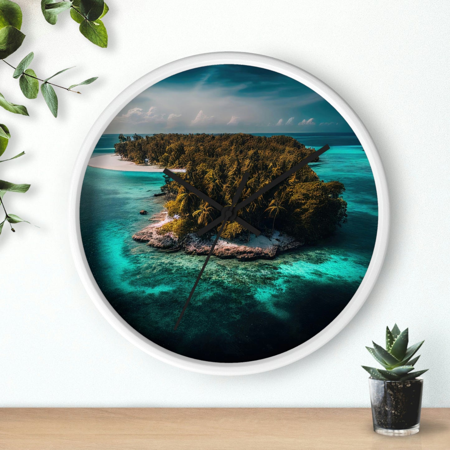 Seaside Getaway | Wall Clock