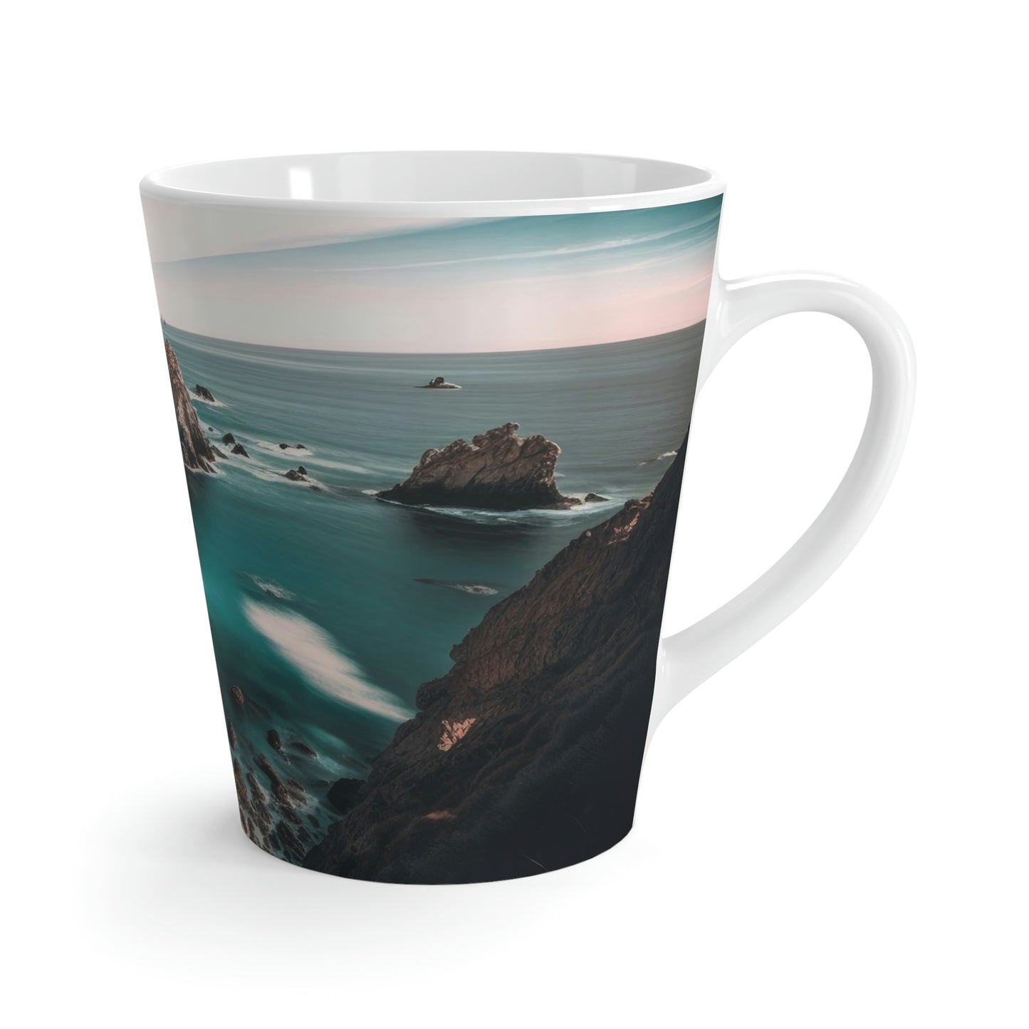 Sea Breeze Cottage. | Latte Mug