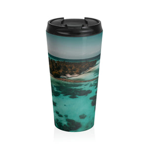 Sunny Sands Beach Haven | Stainless Steel Travel Mug