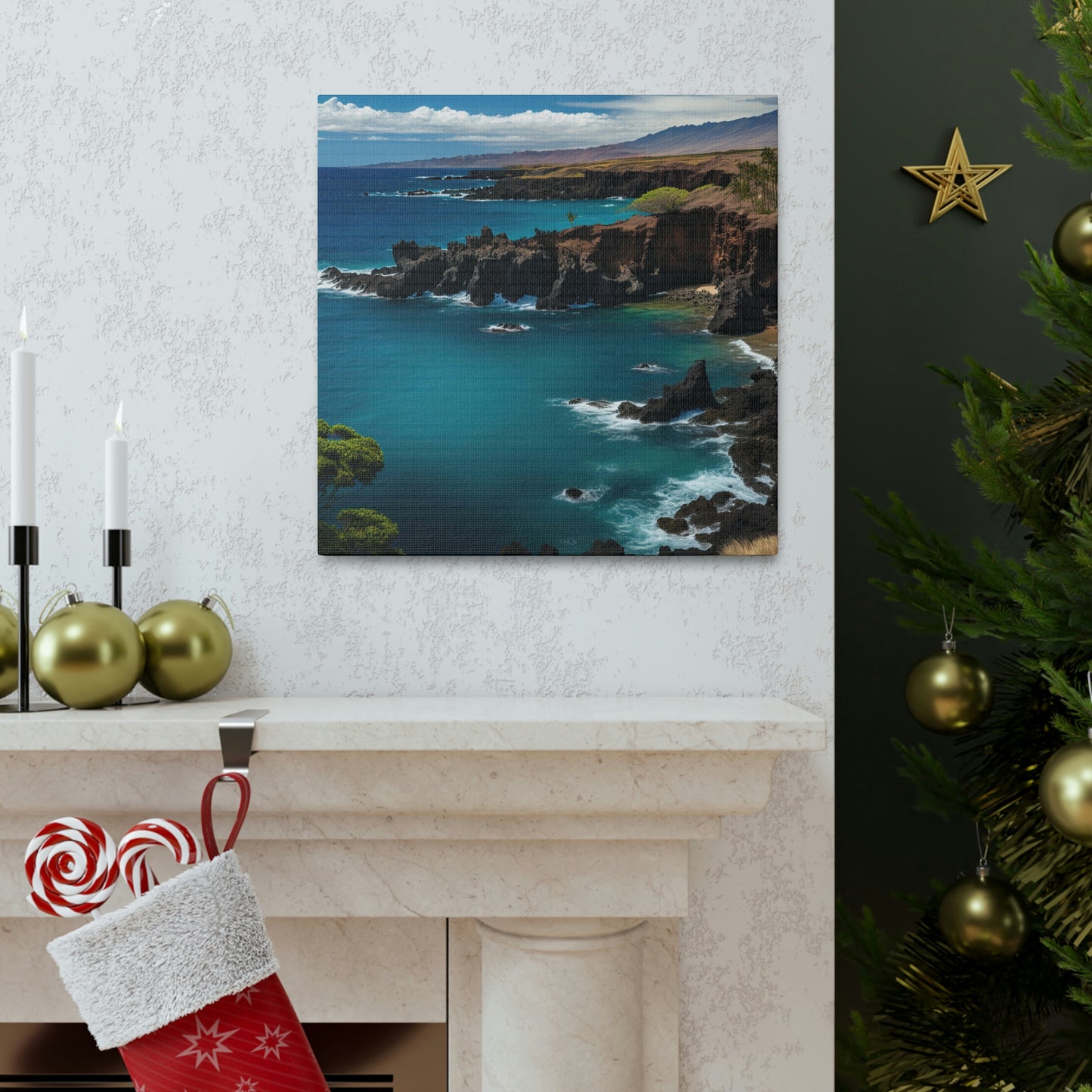 Seashell Cottage | Canvas