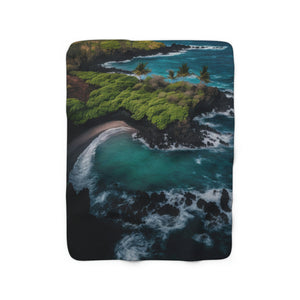 Tropical Paradise Rentals | Fleece Blanket