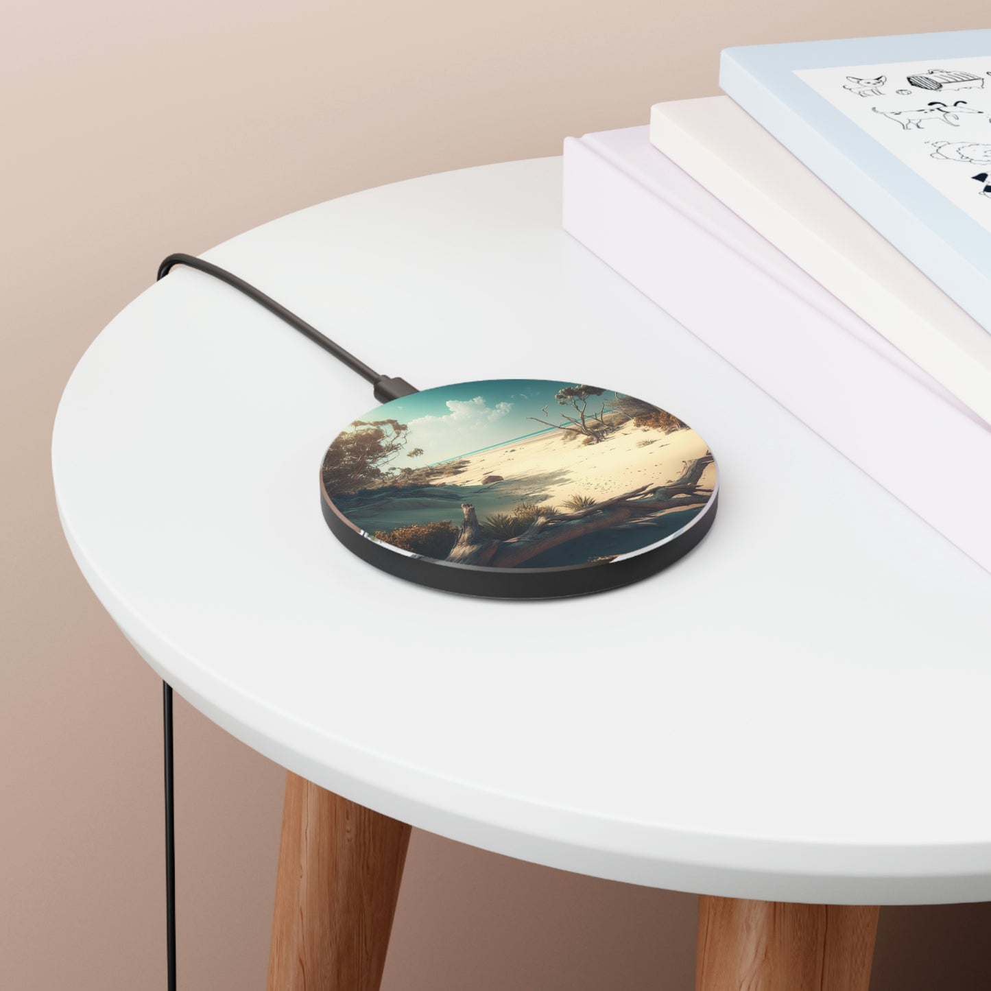 Sunny Shores Beach House | Wireless Charger