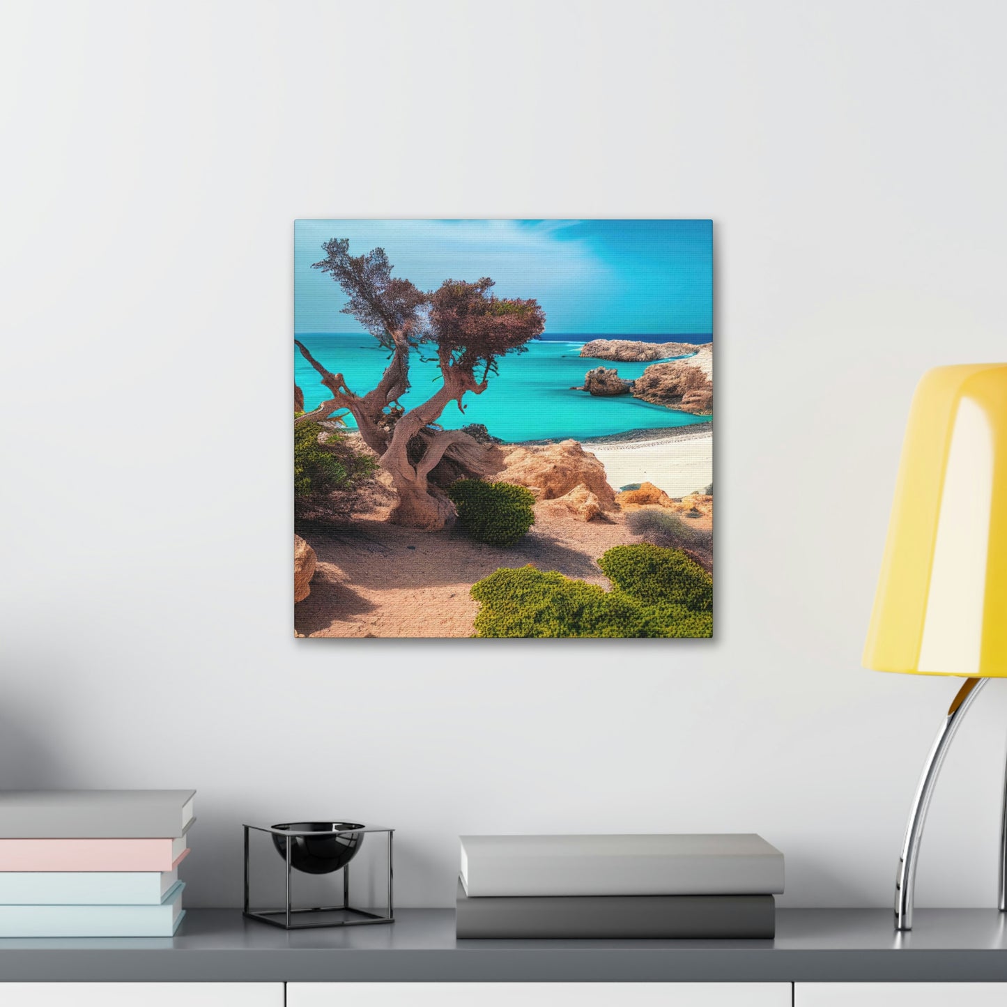 Sunny Seaside Escape | Canvas