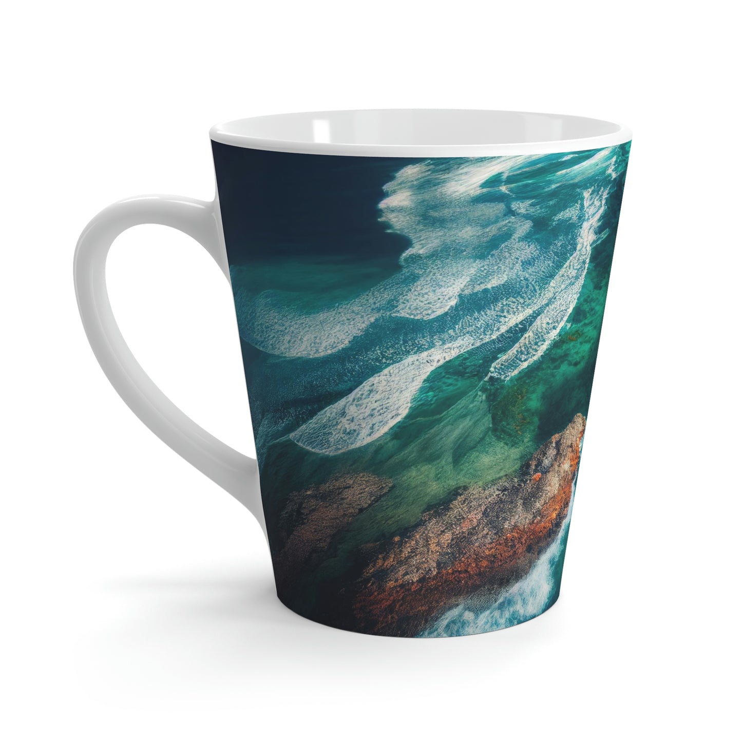 Sandcastle Escape | Latte Mug