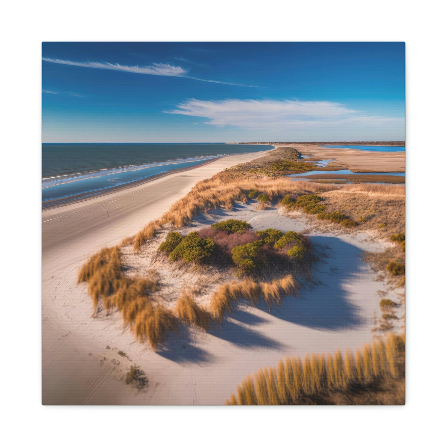 Sunny Days Beach Shack | Canvas