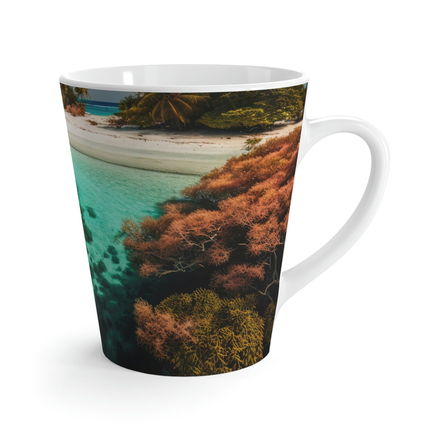 Sandcastle Paradise | Latte Mug