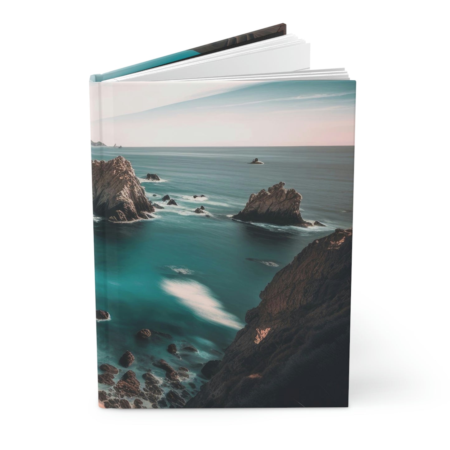 Sea Breeze Cottage. | Hardcover Journal