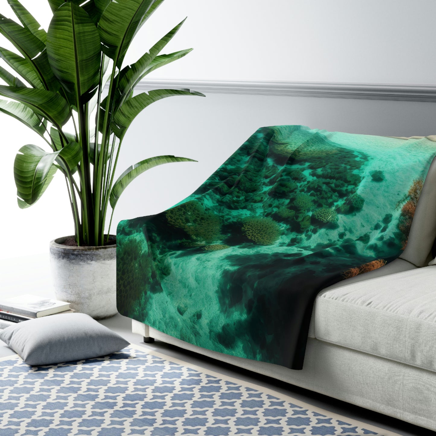 Sandcastle Paradise | Fleece Blanket