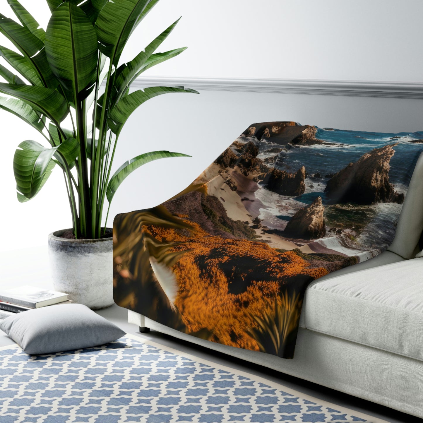 Seaside Serenity | Fleece Blanket