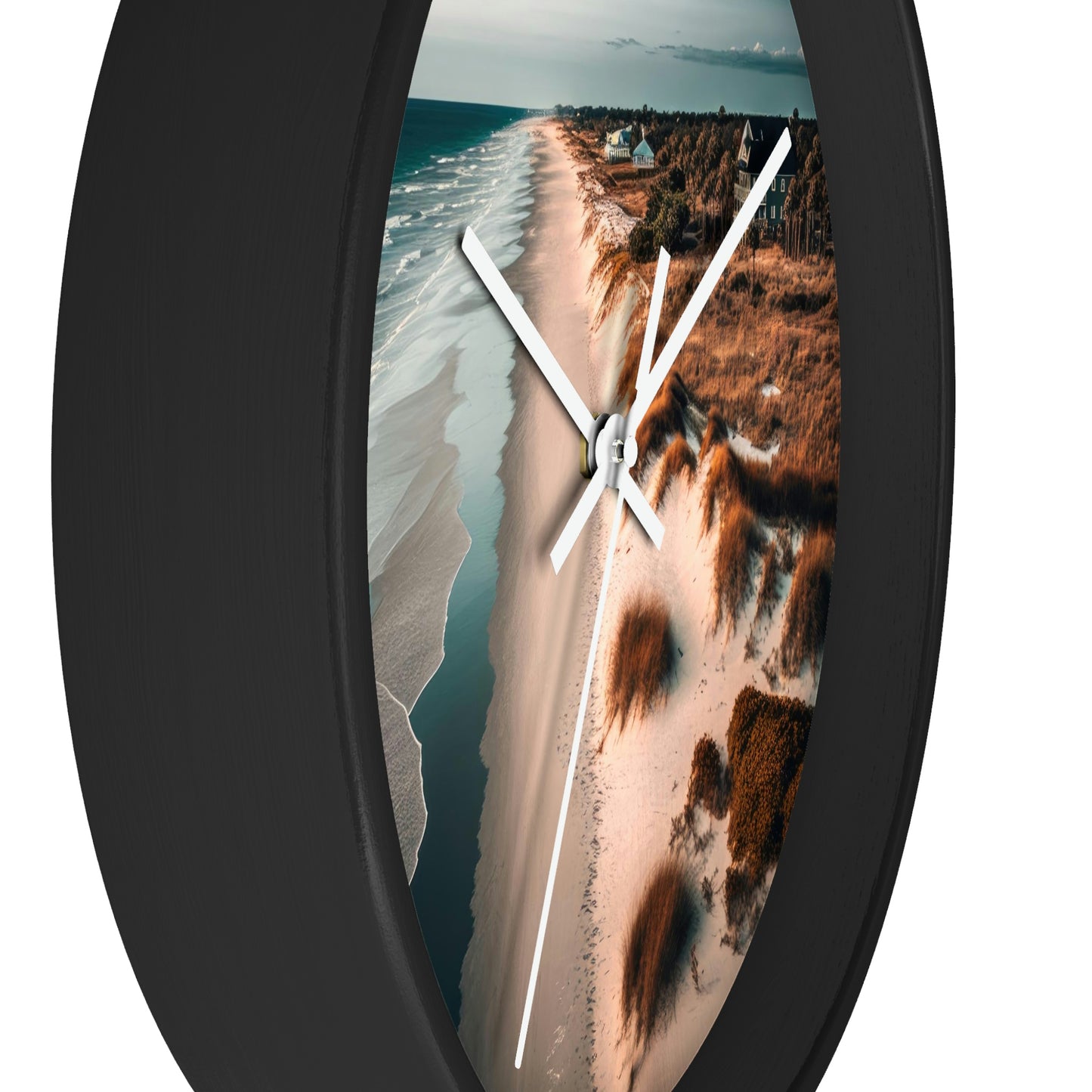 Sand and Surf Beach Bungalow | Wall Clock