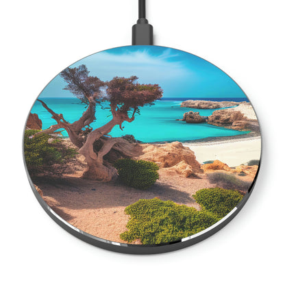 Sunny Seaside Escape | Wireless Charger