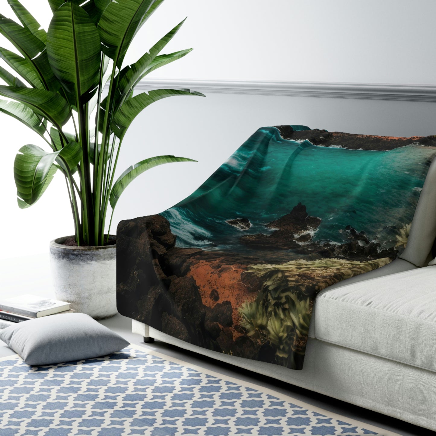 Sunset Vista Vacation Home | Fleece Blanket