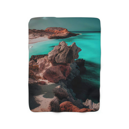 Sandy Shores | Fleece Blanket