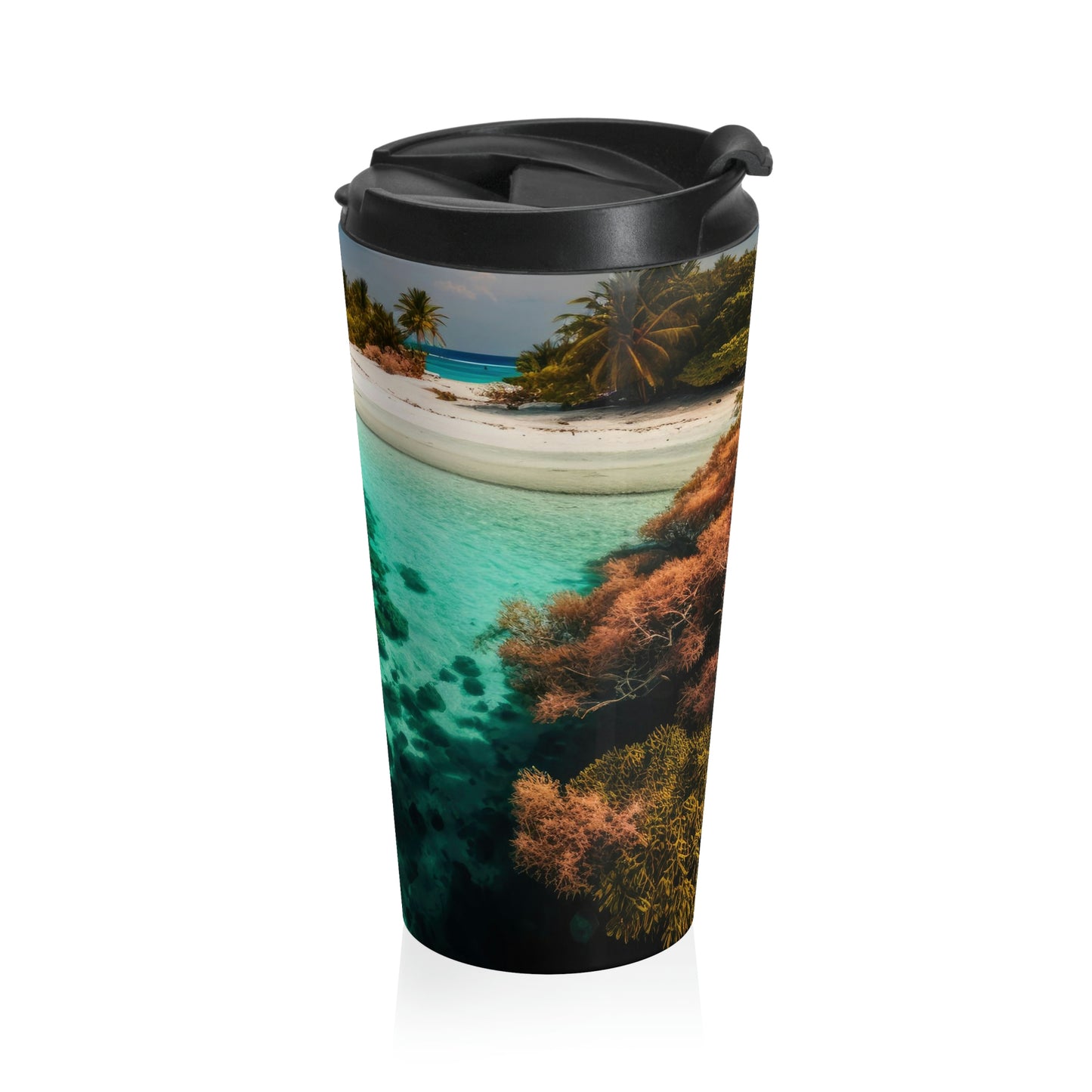 Sandcastle Paradise | Stainless Steel Travel Mug