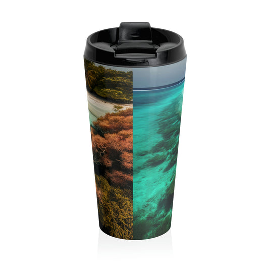 Sandcastle Paradise | Stainless Steel Travel Mug