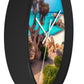 Sunny Seaside Escape | Wall Clock