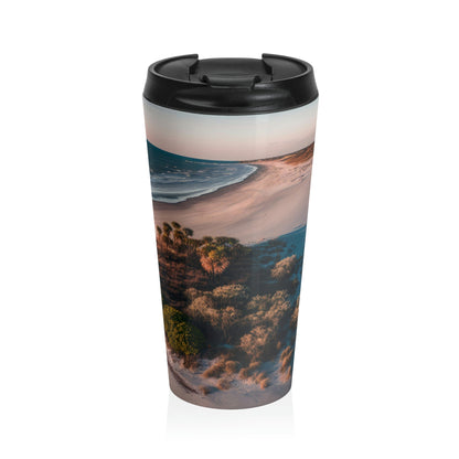 Tropical Oasis | Stainless Steel Travel Mug