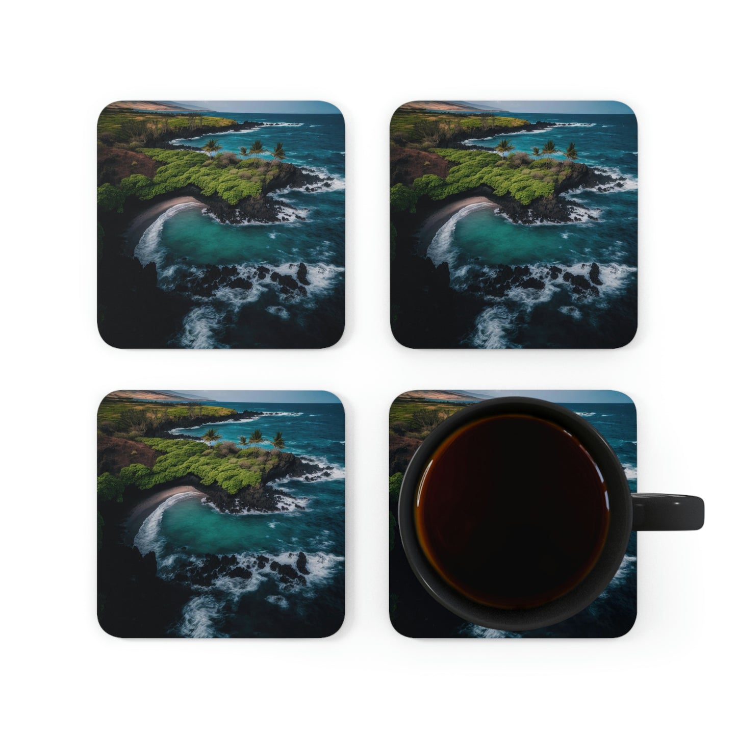 Tropical Paradise Rentals | Coaster Set