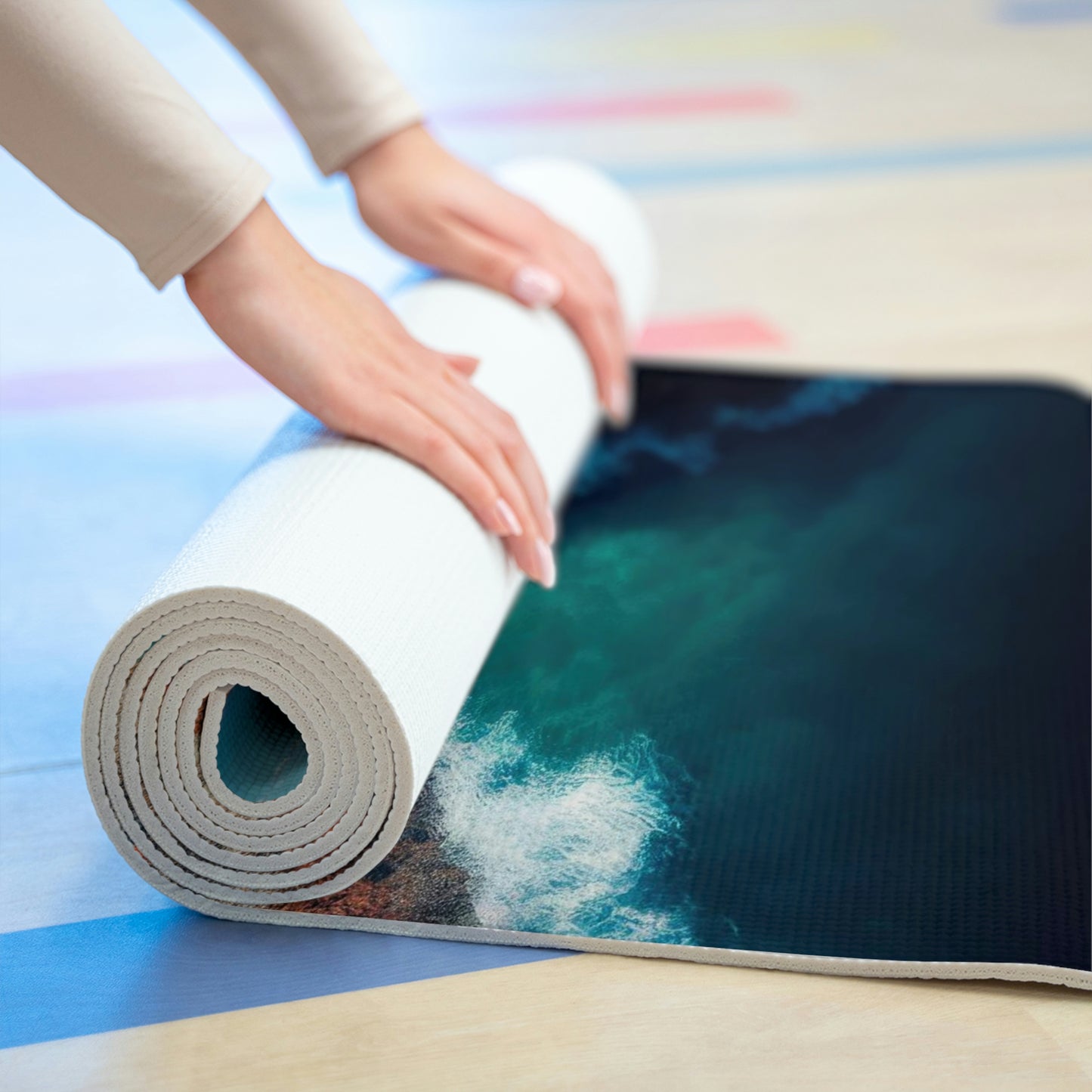 Sandcastle Escape | Foam Yoga Mat