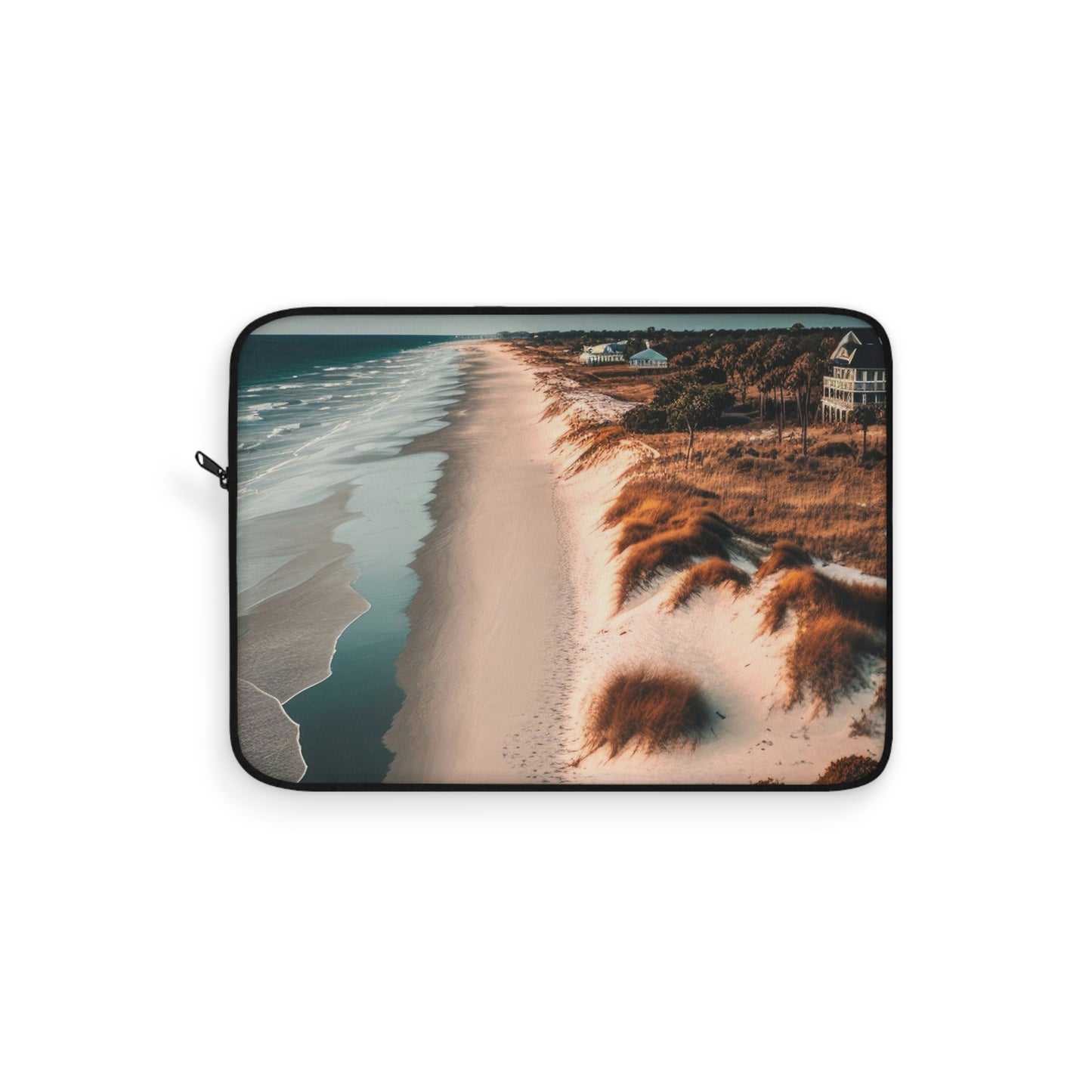 Sand and Surf Beach Bungalow | Laptop Sleeve