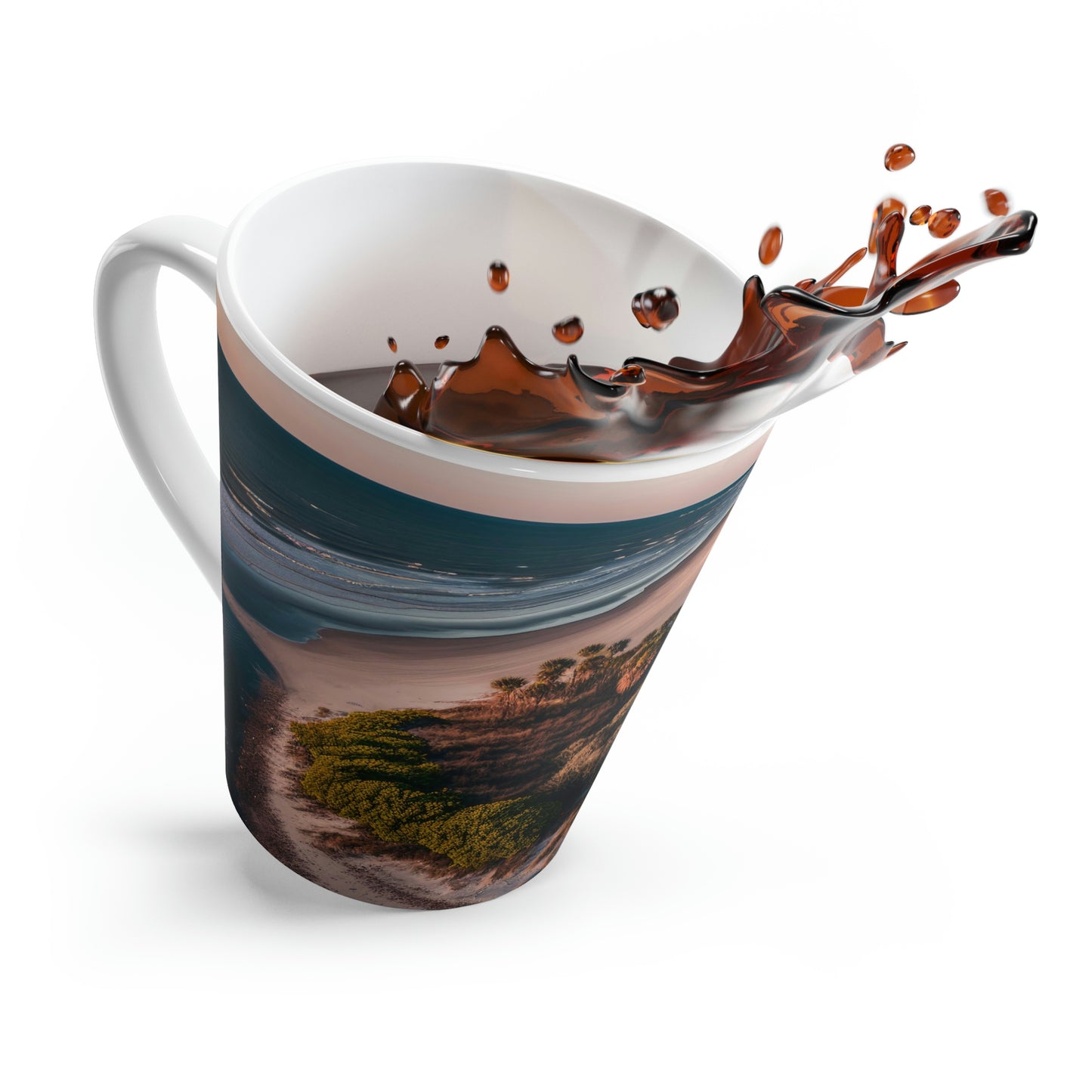 Tropical Oasis | Latte Mug