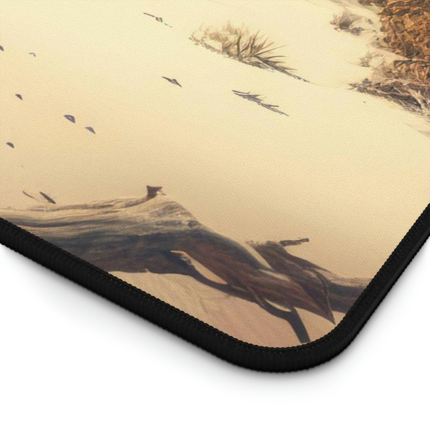 Sunny Shores Beach House | Desk Mat