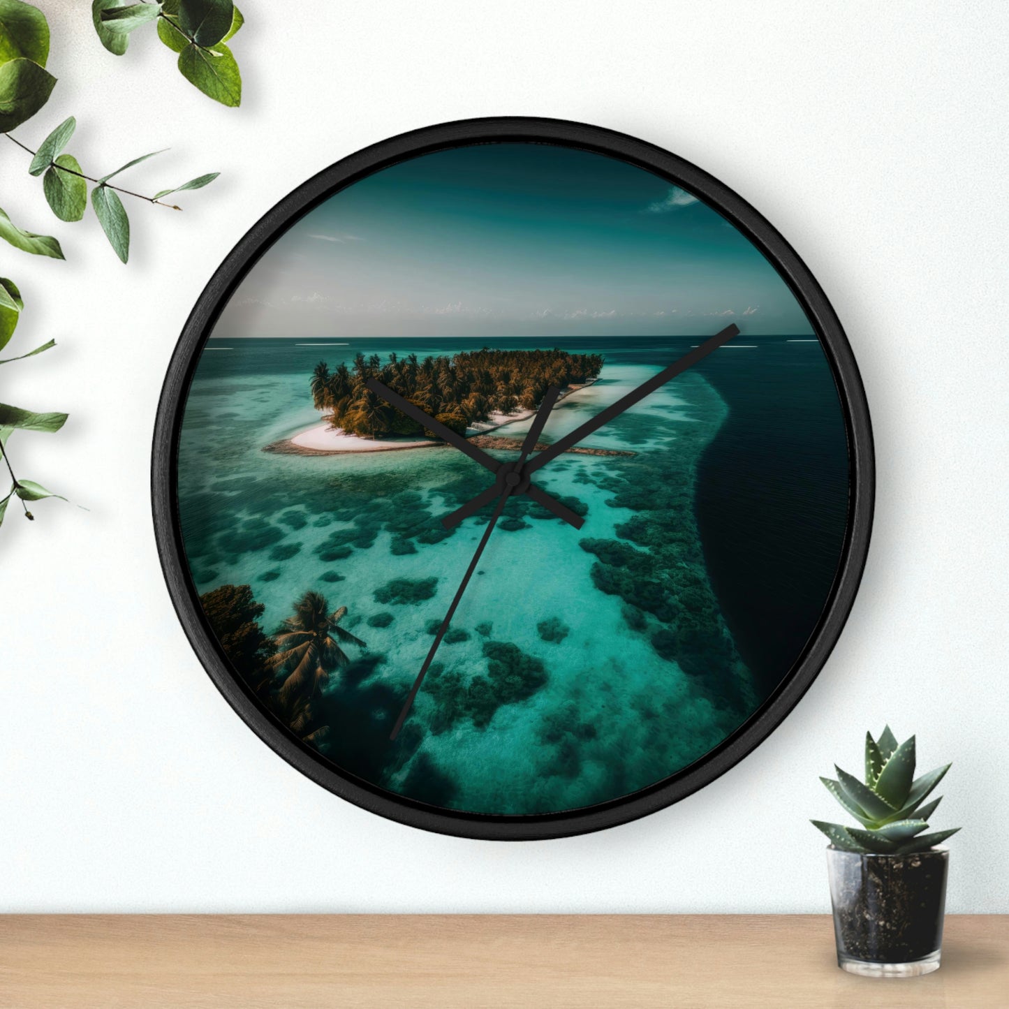 Sunny Sands Beach Haven | Wall Clock