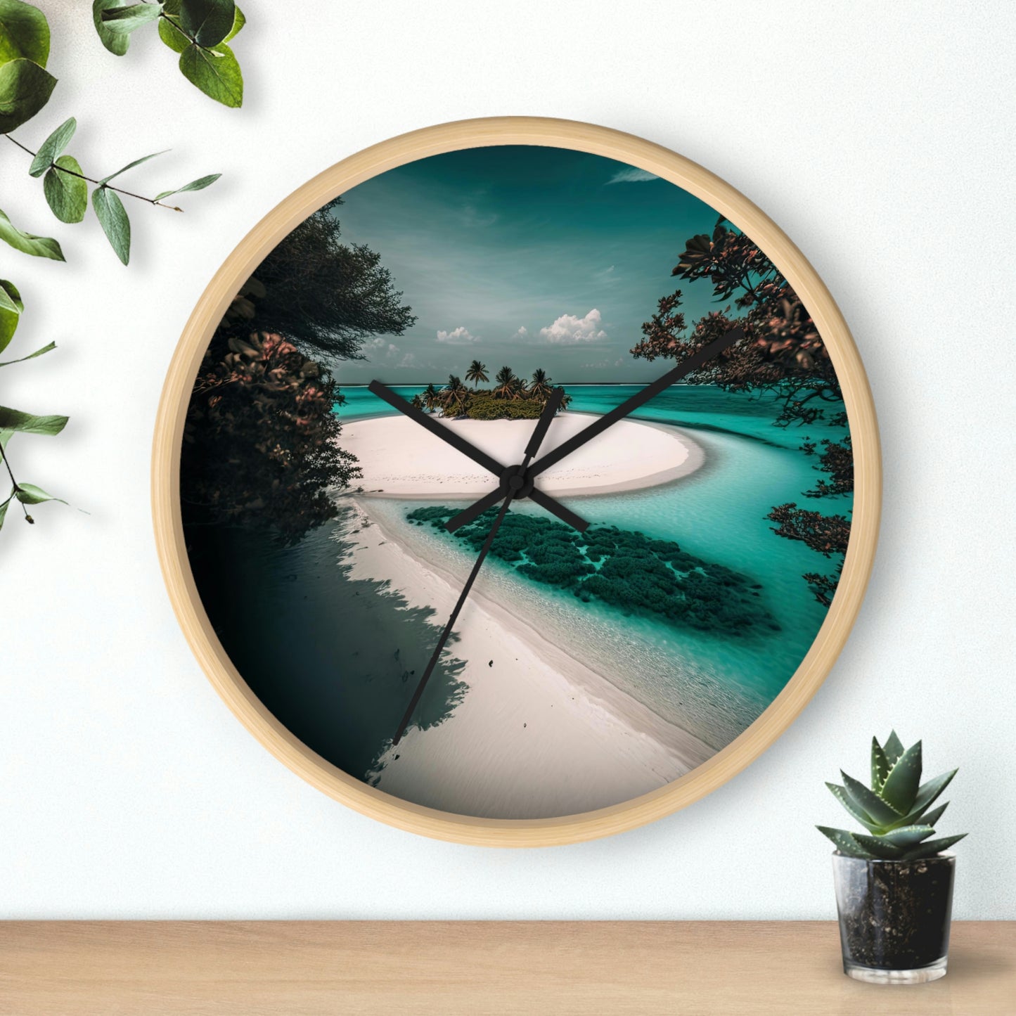 Sandy Shores | Wall Clock