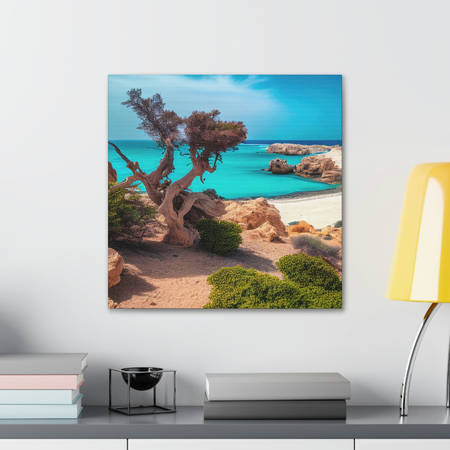 Sunny Seaside Escape | Canvas