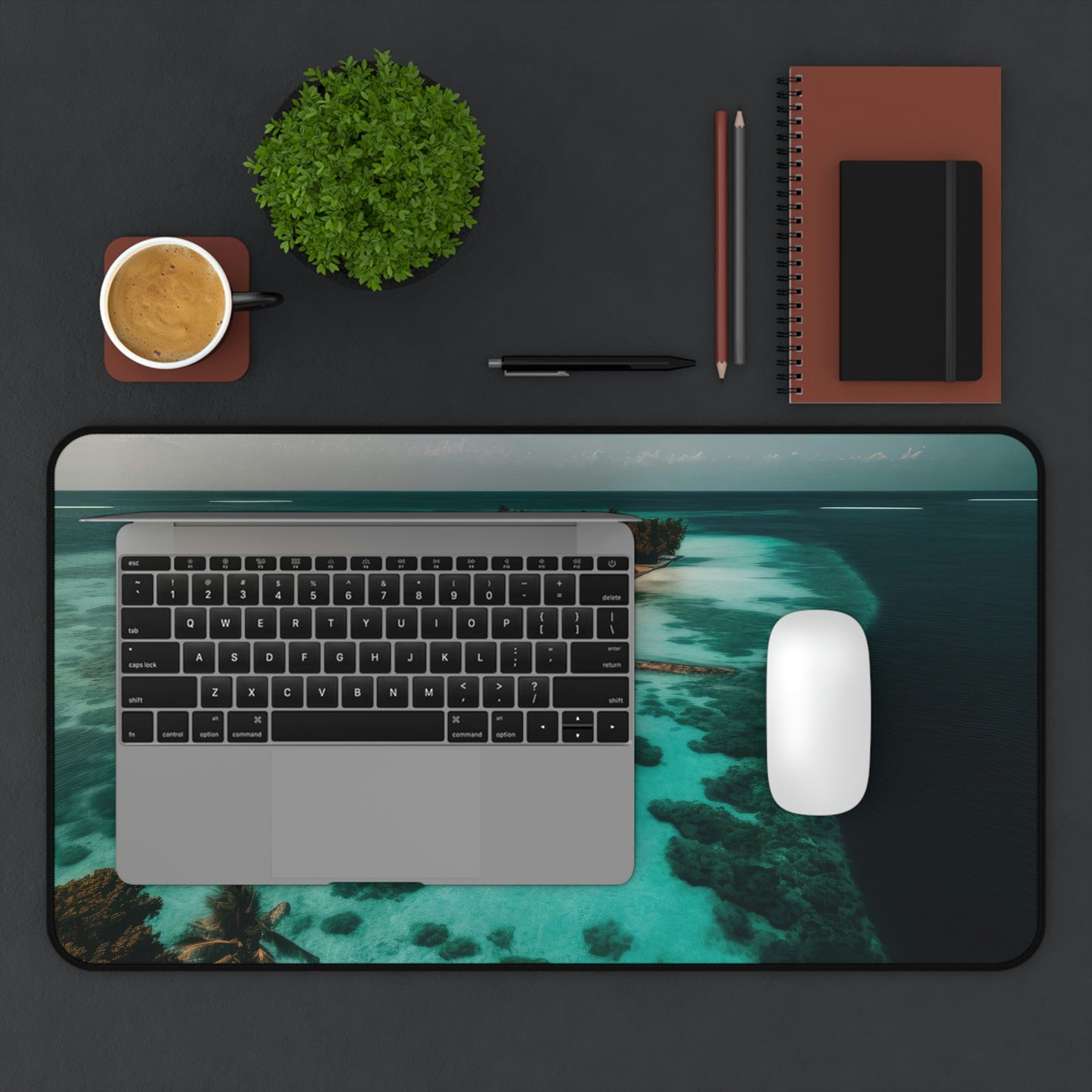 Sunny Sands Beach Haven | Desk Mat