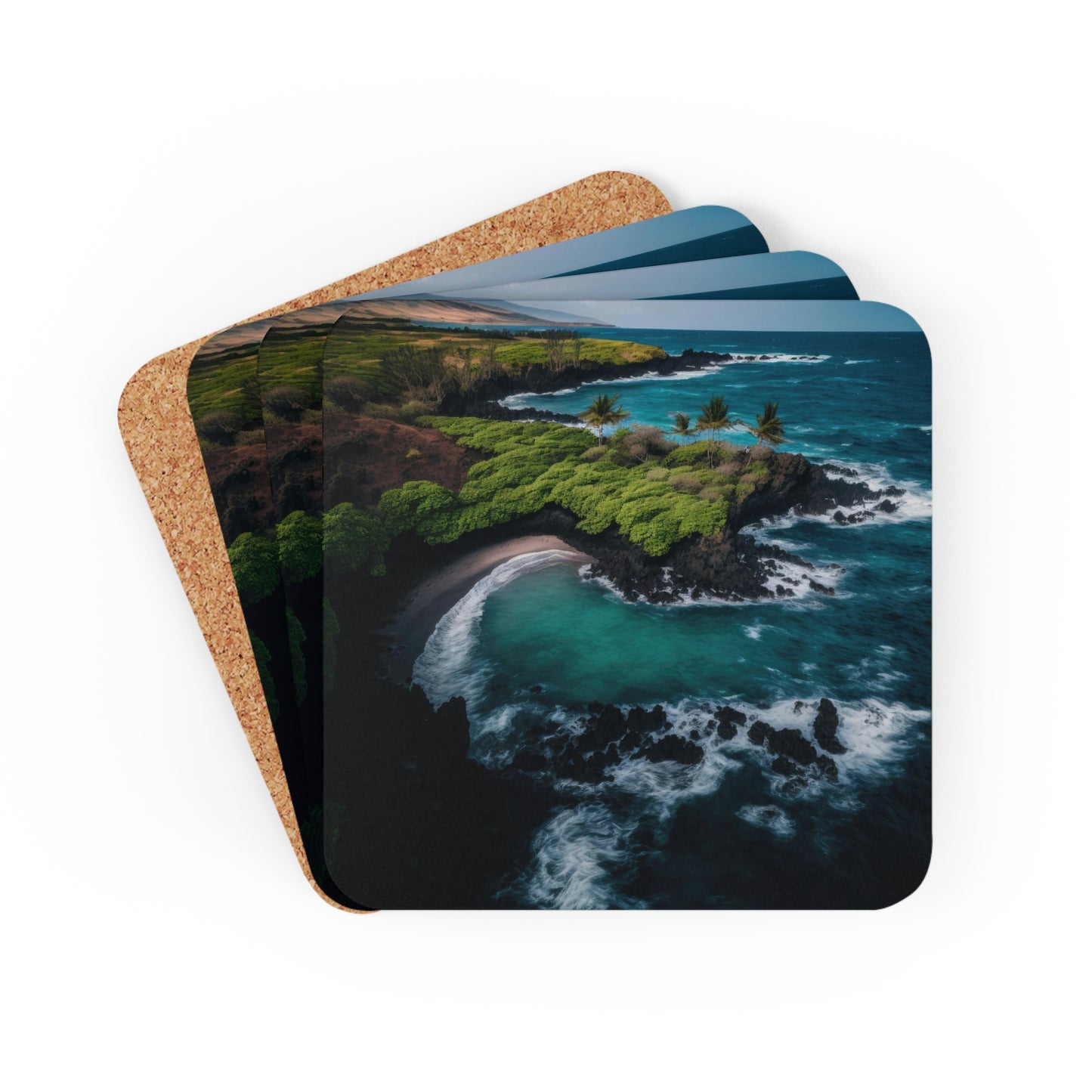 Tropical Paradise Rentals | Coaster Set