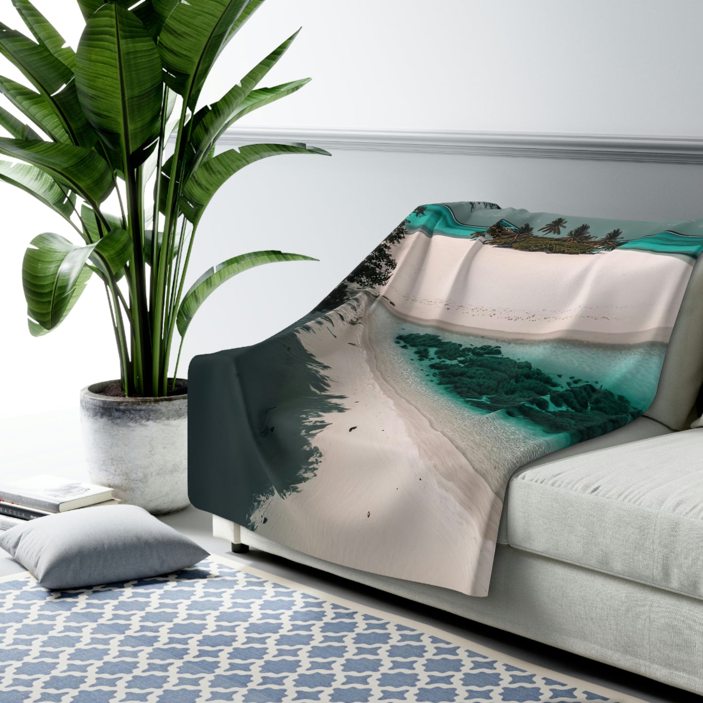 Sandy Shores | Fleece Blanket