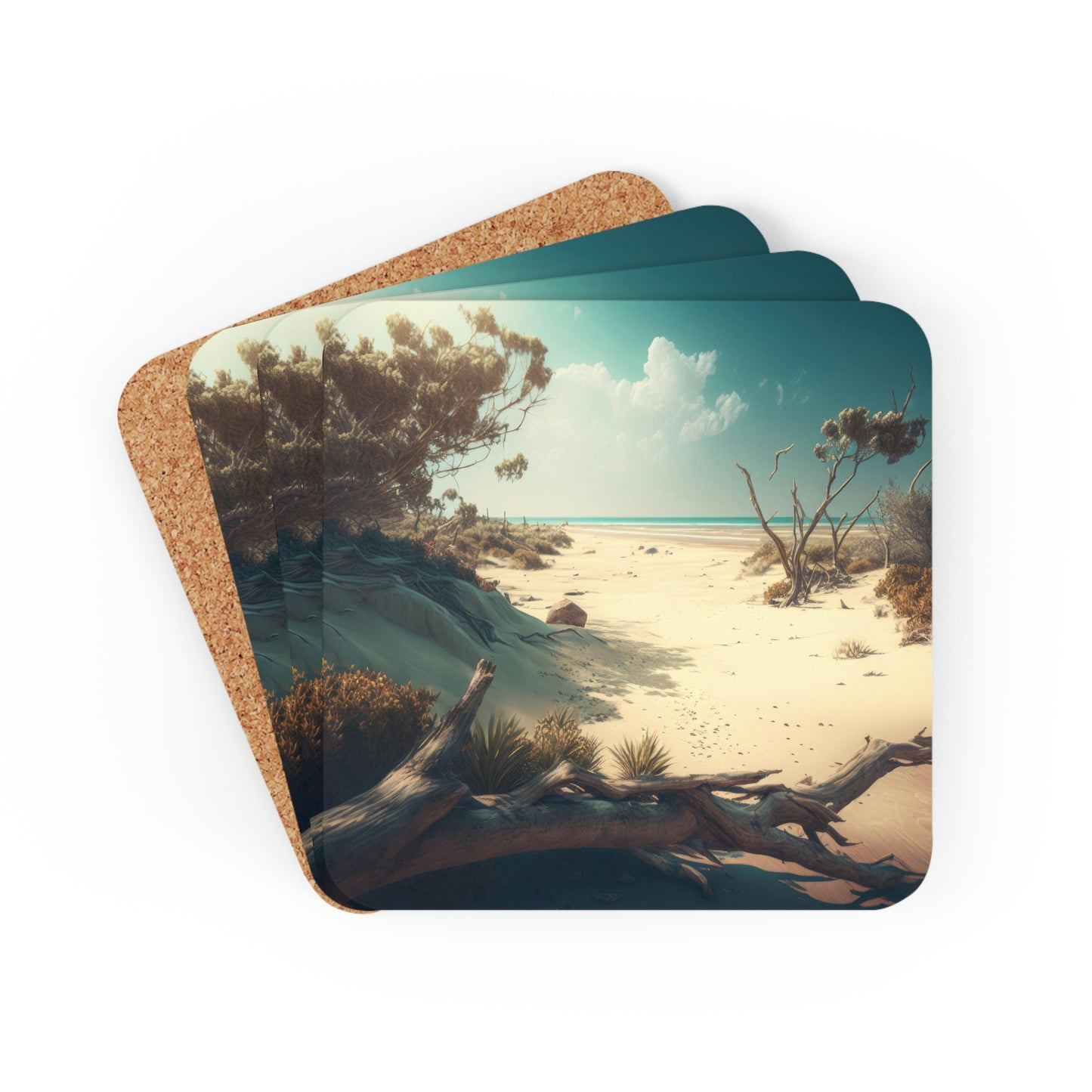 Sunny Shores Beach House | Coaster Set