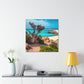 Sunny Seaside Escape | Canvas