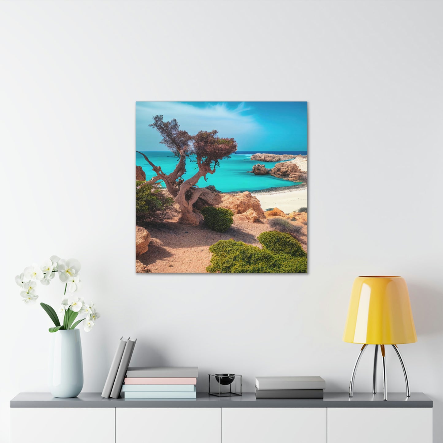 Sunny Seaside Escape | Canvas