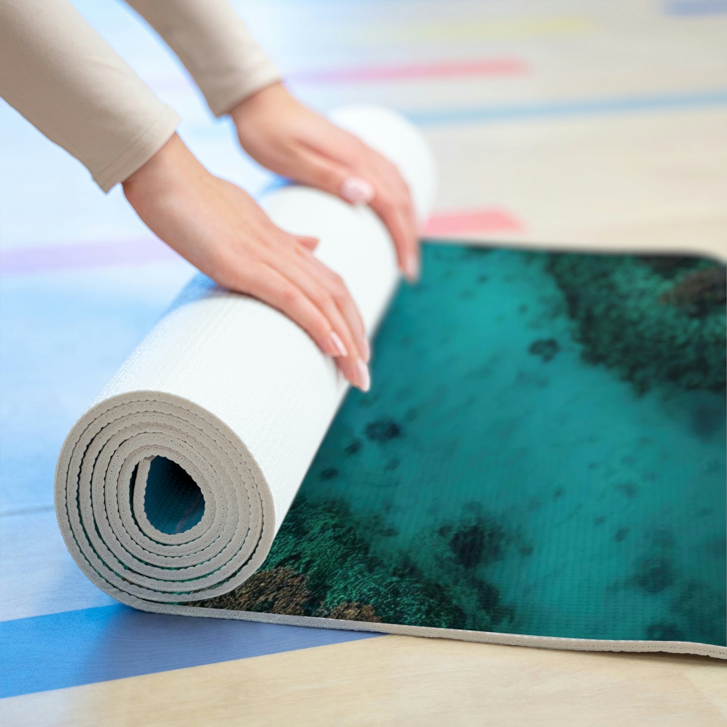 Sunshine Summer Rental | Foam Yoga Mat