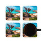 Sunny Seaside Escape | Coaster Set