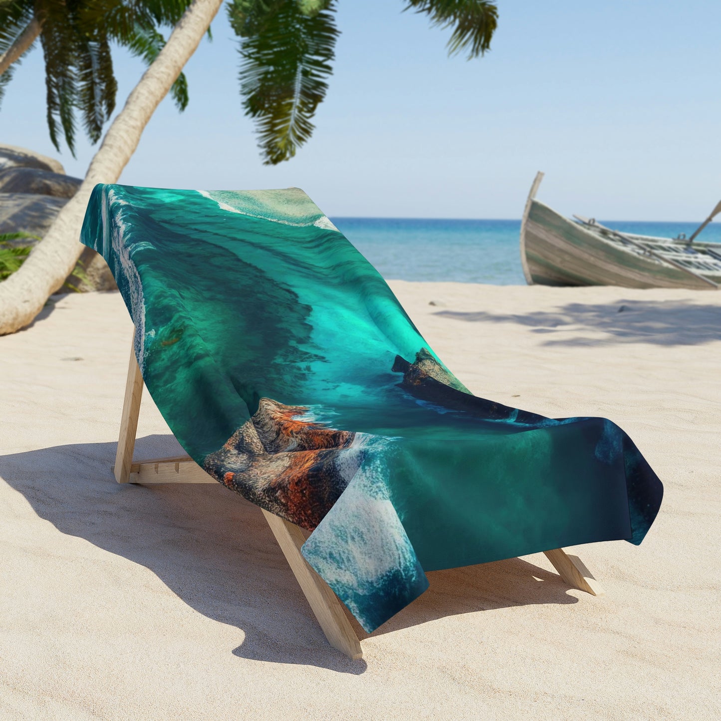 Sandcastle Escape | Beach Towel