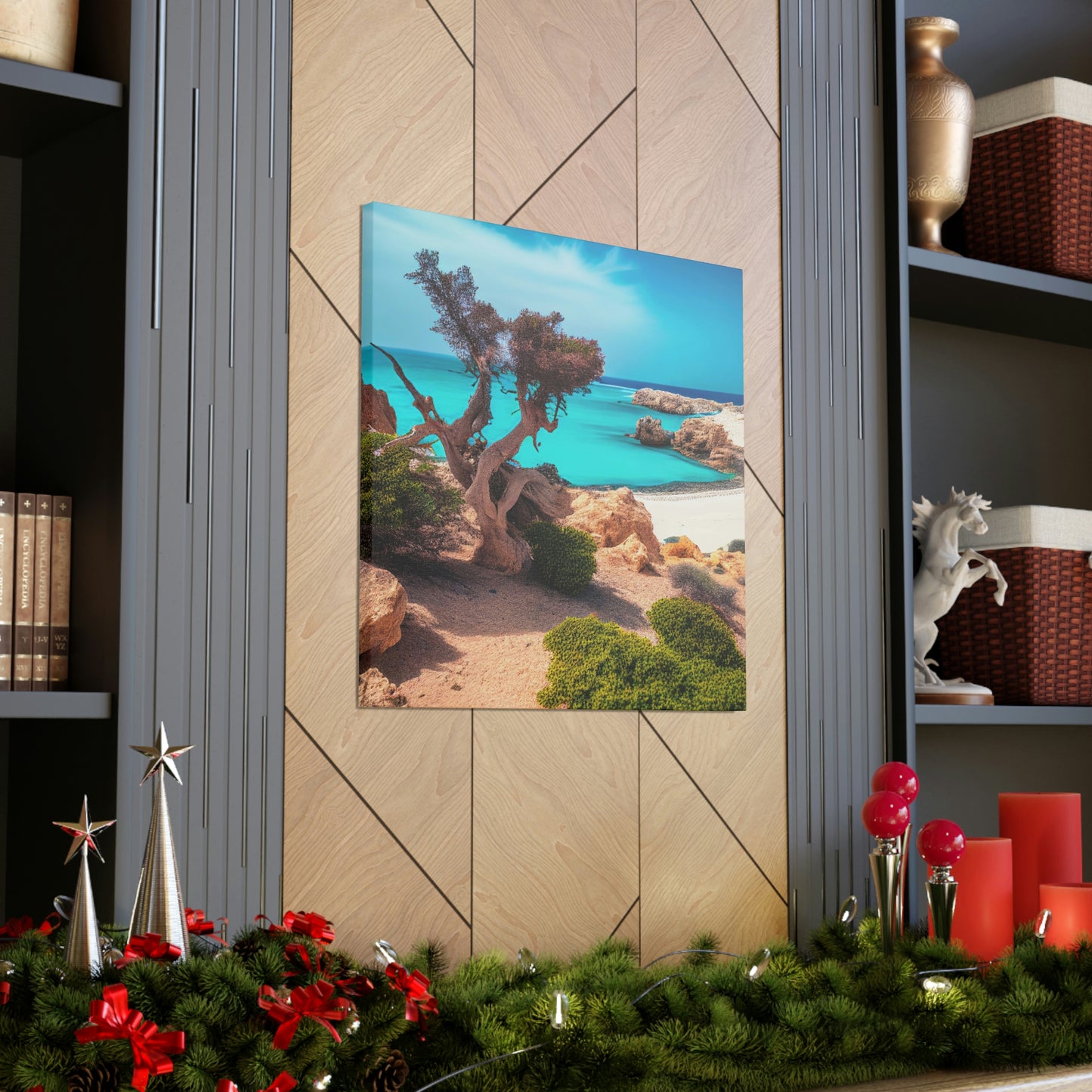 Sunny Seaside Escape | Canvas