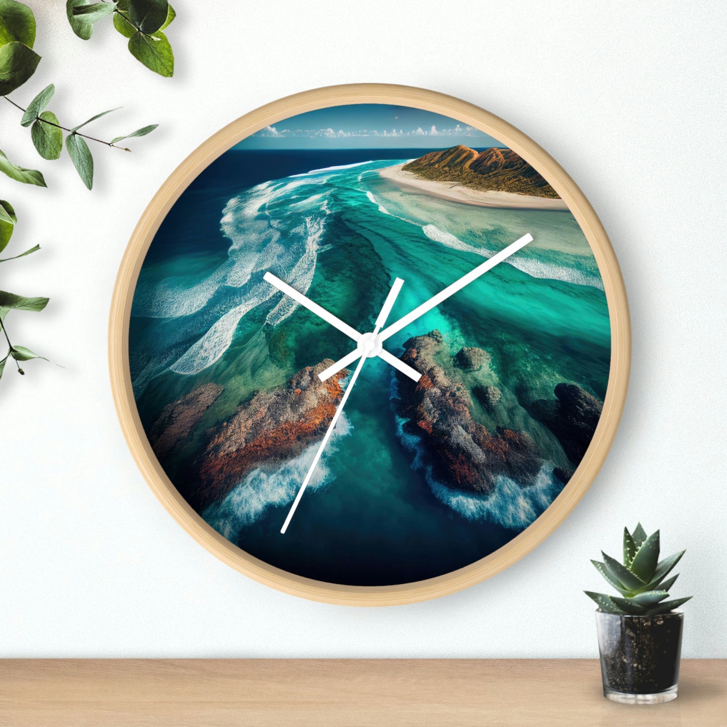Sandcastle Escape | Wall Clock