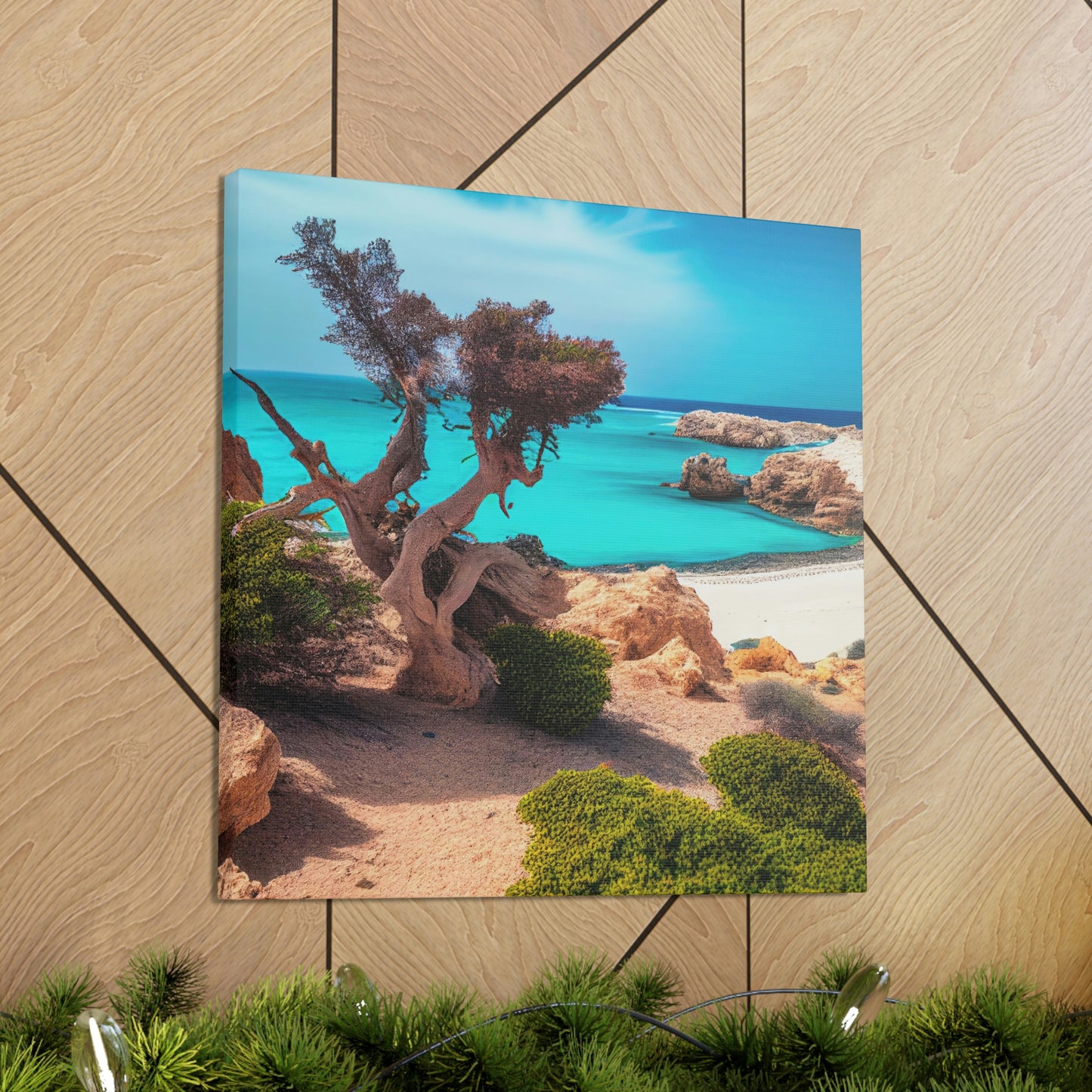 Sunny Seaside Escape | Canvas