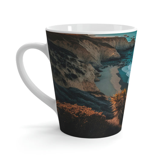 'Sandy Oasis' | Latte Mug