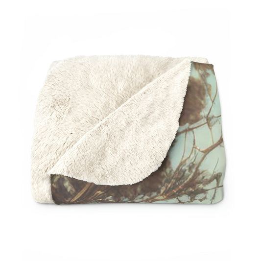 Sunny Shores Beach House | Fleece Blanket