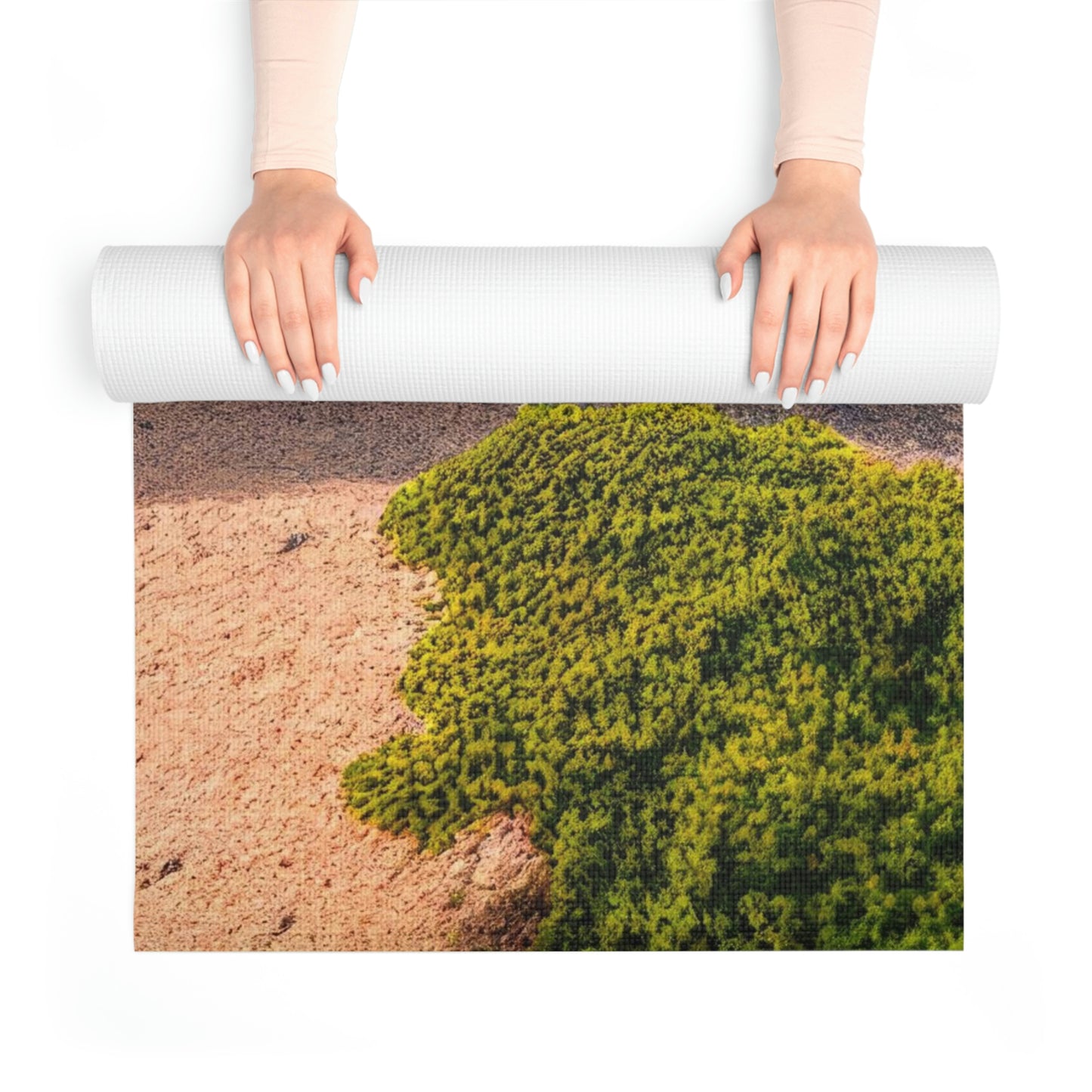 Sunny Seaside Escape | Foam Yoga Mat