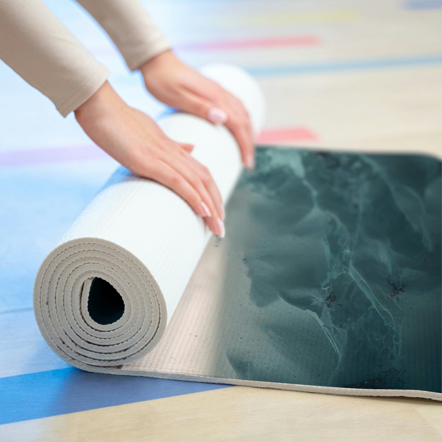 Seaside Hideaway | Foam Yoga Mat