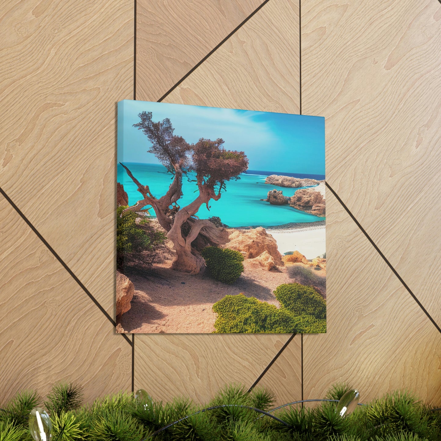 Sunny Seaside Escape | Canvas