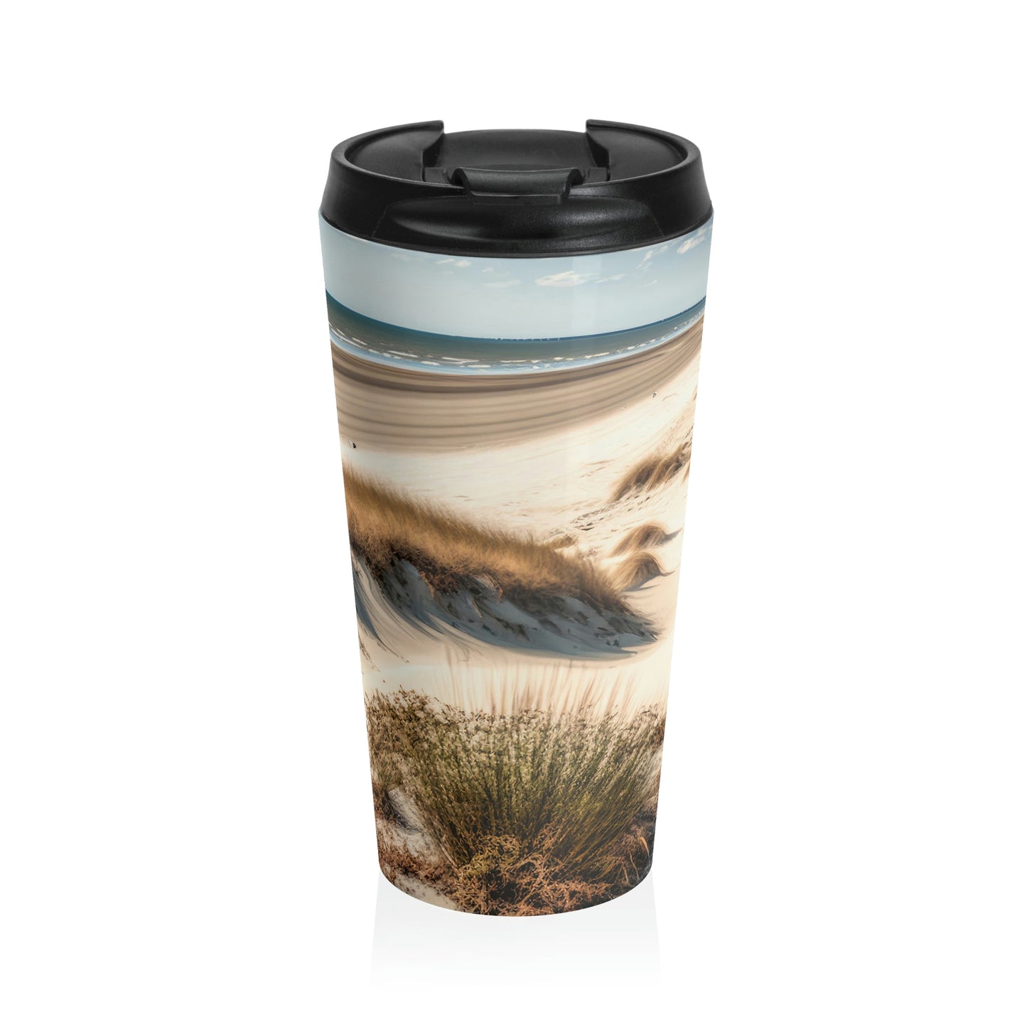 Tropical Getaway Cottage | Stainless Steel Travel Mug